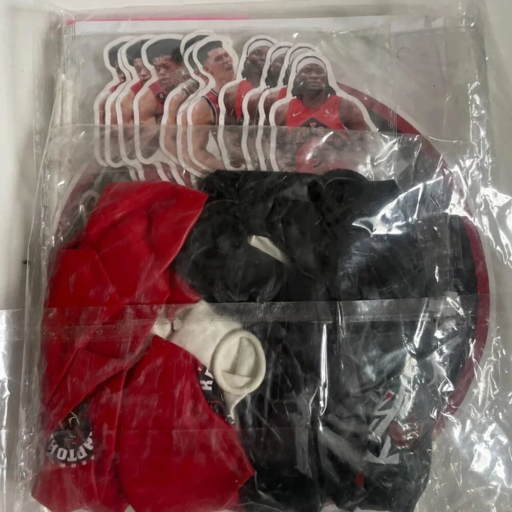 Toronto Raptors Basketball Party Kit - Picture 4 of 9
